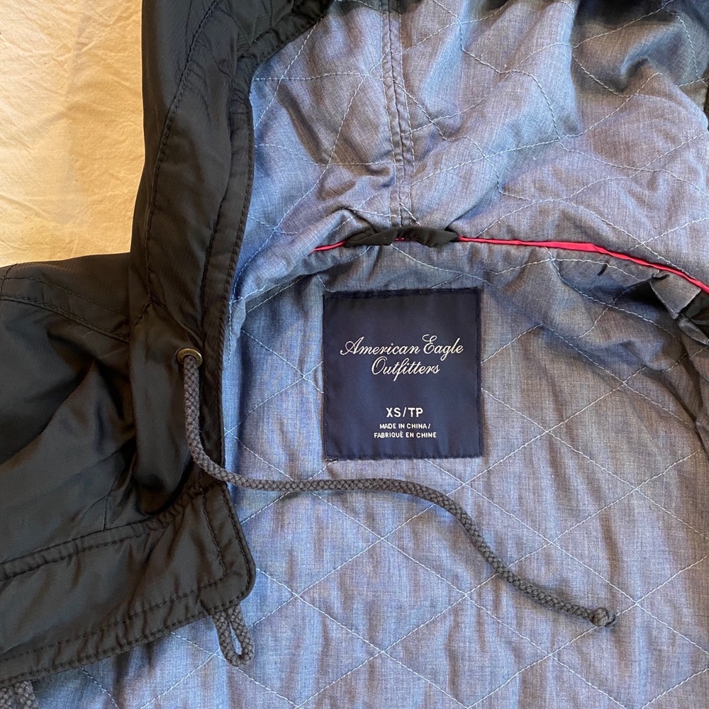 AE black buttoned jacket - Picture 2 of 8